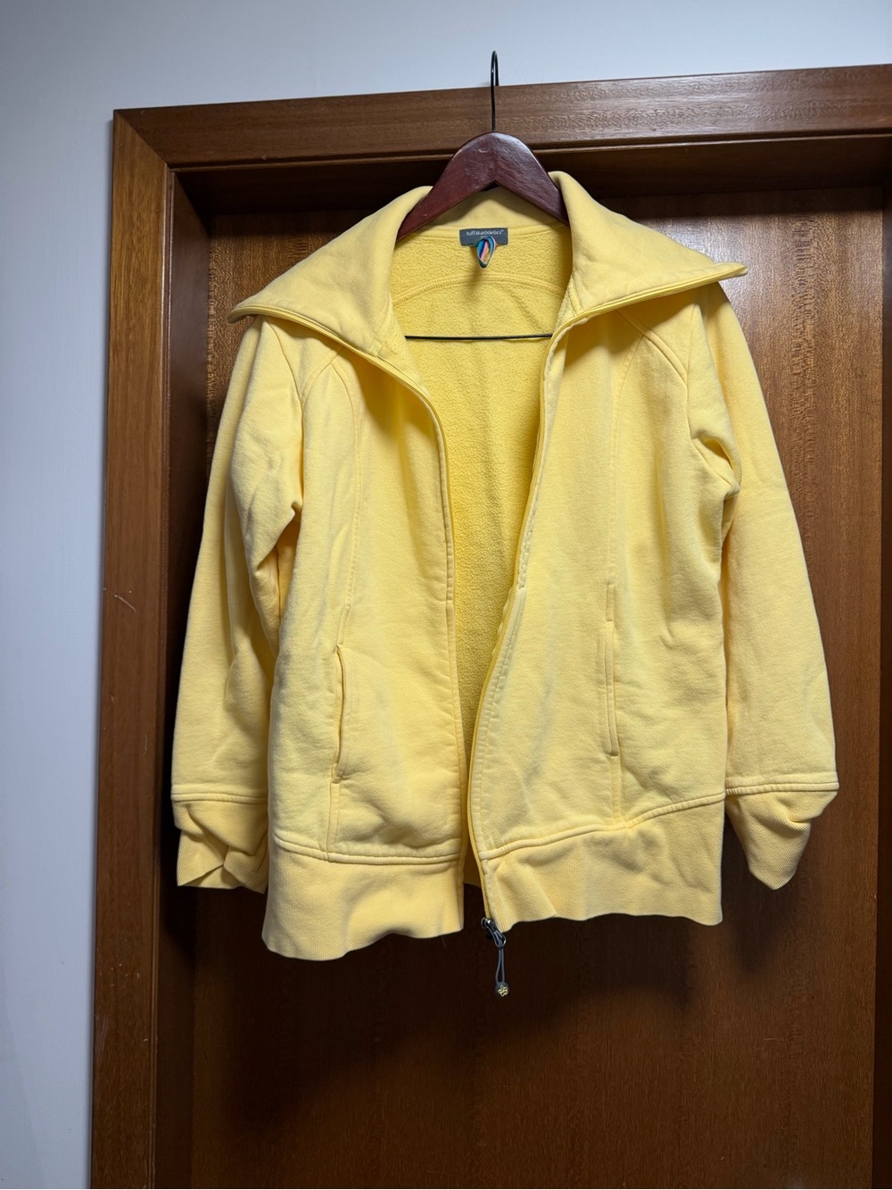 Tuff Athletics Yellow zip up Jacket